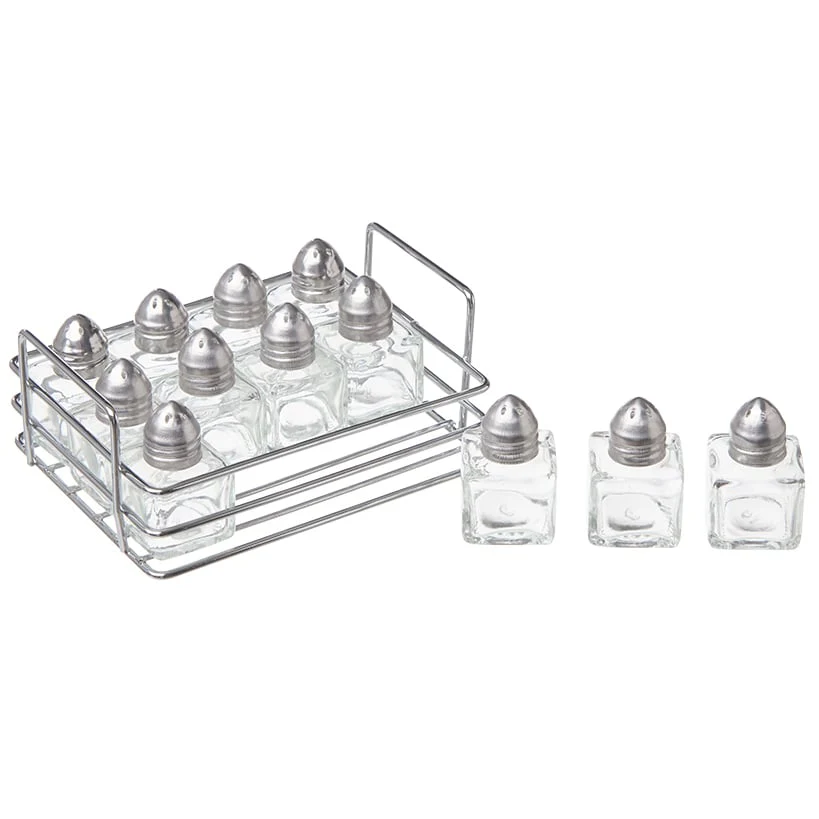 12-Pc. Mini Salt and Pepper Shaker Set - Image 2