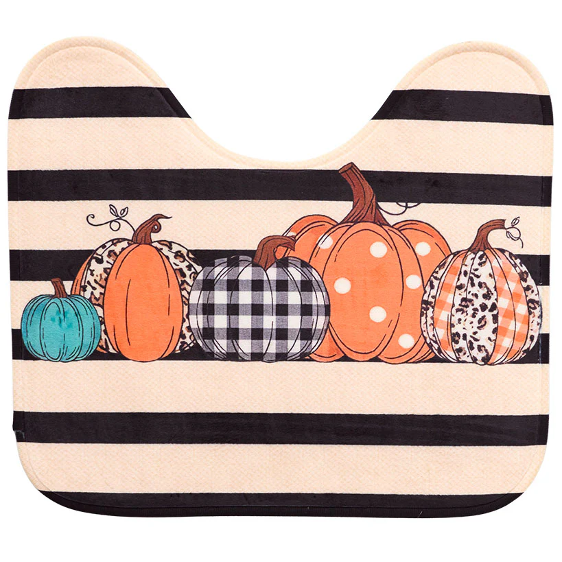 16-Pc. Happy Fall Memory Foam Fashion Bath Set - Image 4