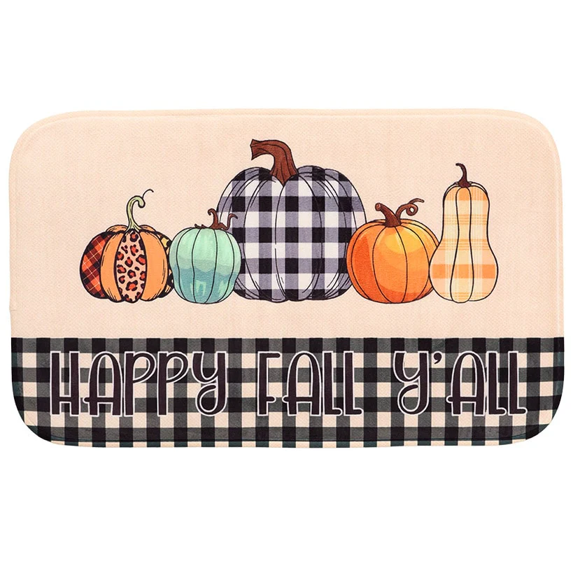 16-Pc. Happy Fall Memory Foam Fashion Bath Set - Image 5