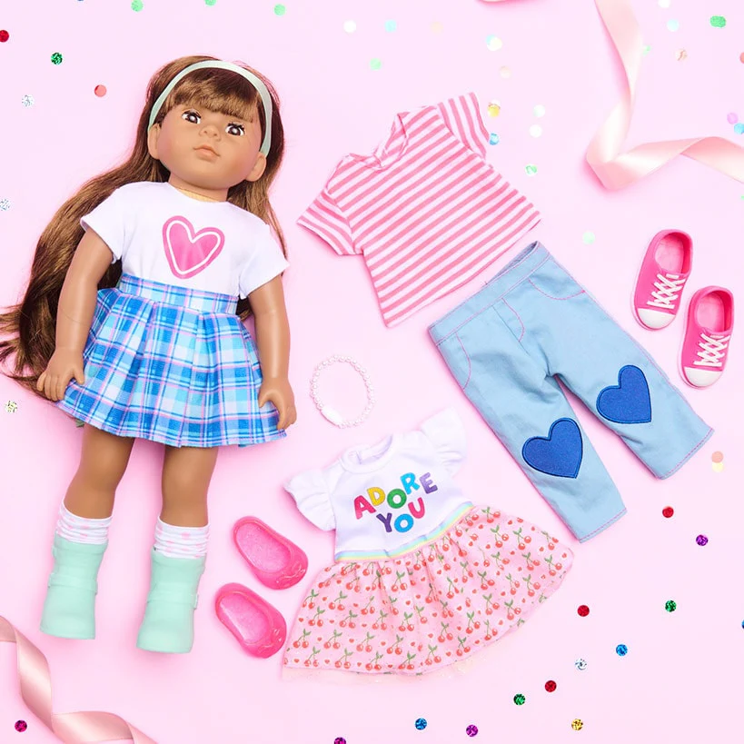 18" Doll Casual Outfits or Accessories Set - Image 4