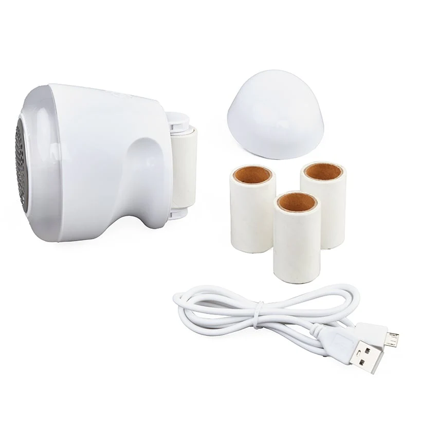 2-in-1 Rechargeable Fabric Shaver or Set of 3 Refills - Image 5