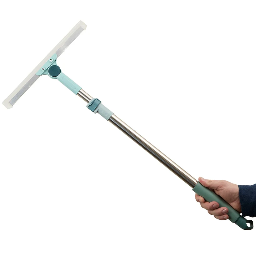 2-In-1 Window And Floor Squeegees 180 Degree With Telescoping Hand - Image 2