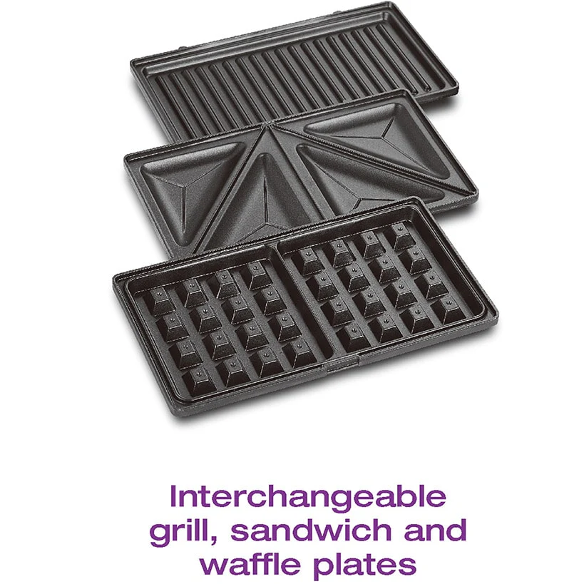 3-in-1 Grill, Sandwich & Waffle Maker - Image 4