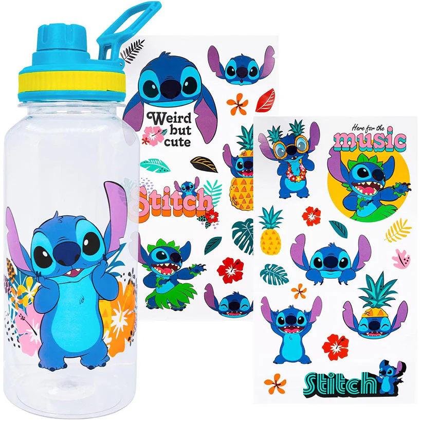 32-Oz. Twist Spout Water Bottle with Sticker Set - Image 16