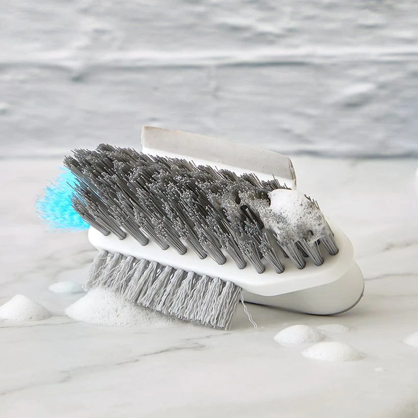 4-In-1 Cleaning Brush and Corner Scrubber - Perfect For Tile And Grout - Image 5