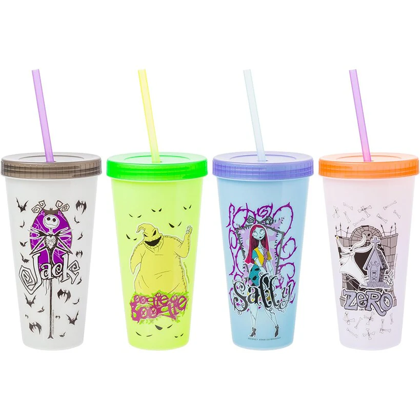 Harry Potter Nightmare Before Christmas Color-Changing Tumblers 4-Pk. - Image 6