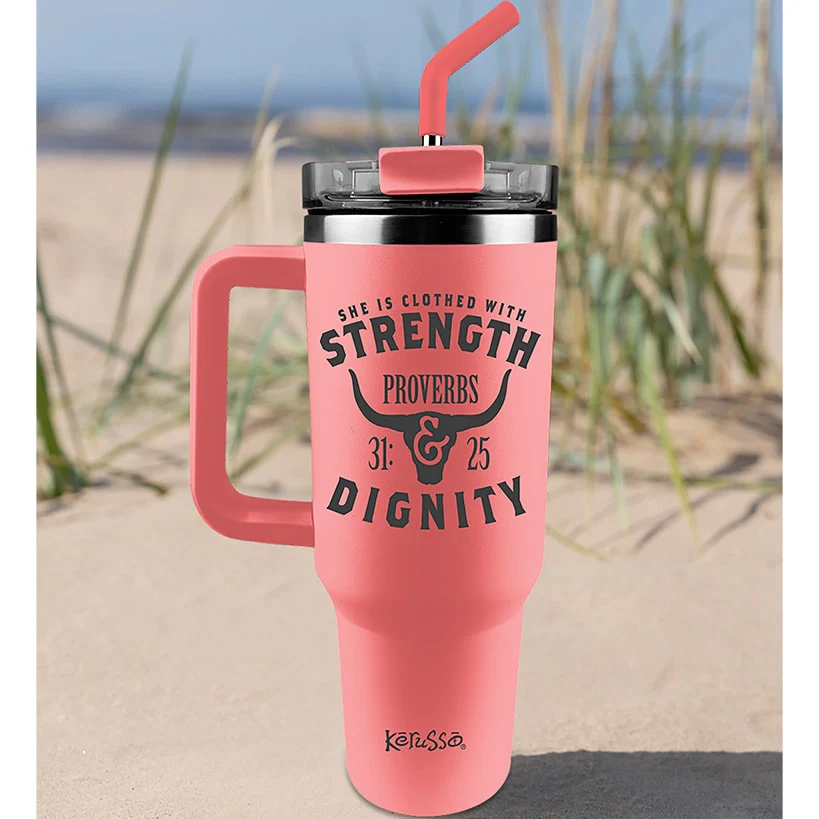 40-Oz Blessed and Refreshed Tumbler - Image 3