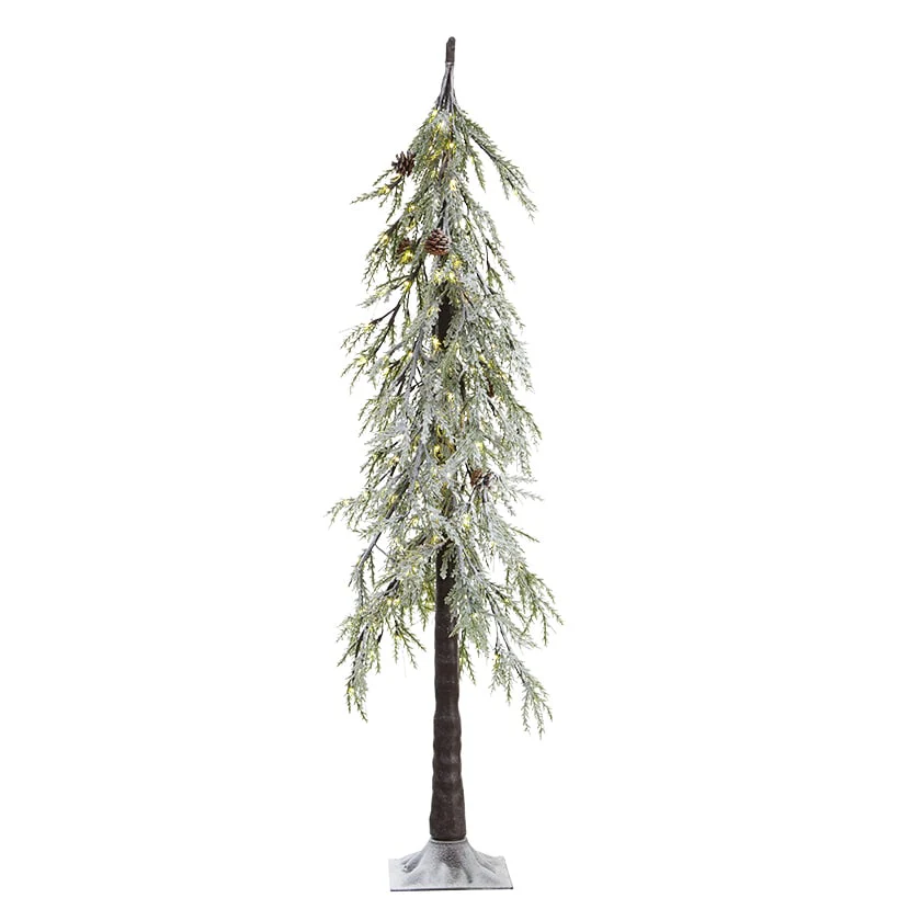 5-Ft. Lighted Alpine Christmas Tree - Image 2