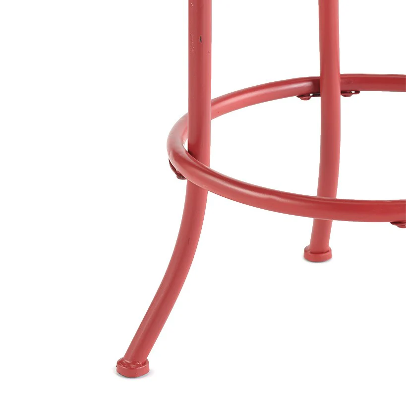 Adjustable Swivel Stool with Back - Image 7