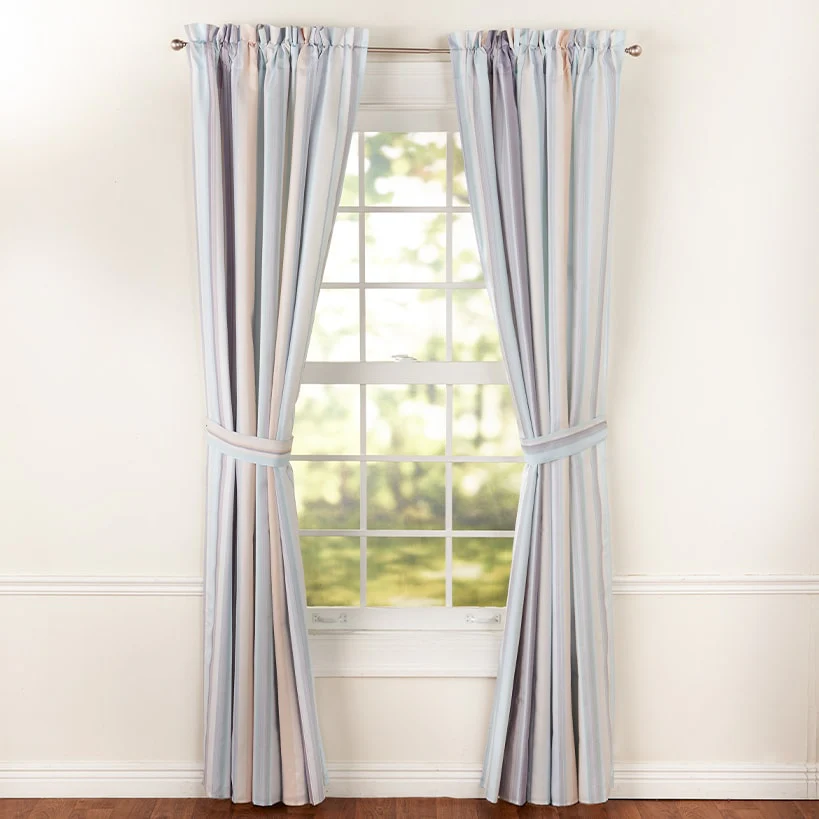 Aidan Striped Window Valance or Accent Pillow - Image 6
