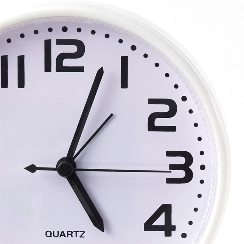 Alarm Clock with Oversized Numbers White - Image 3
