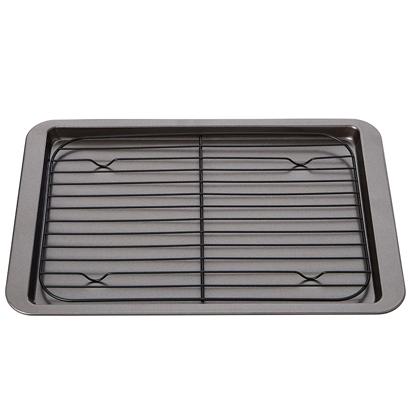 Alpine Cuisine Non-Stick Carbon Steel Cookie Sheet - Image 2
