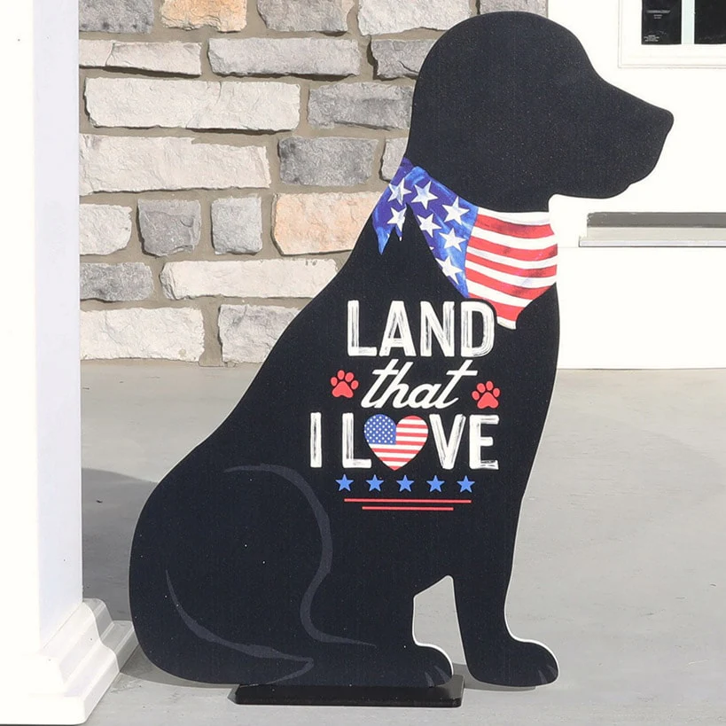 Americana Shape Porch Sign - Image 3
