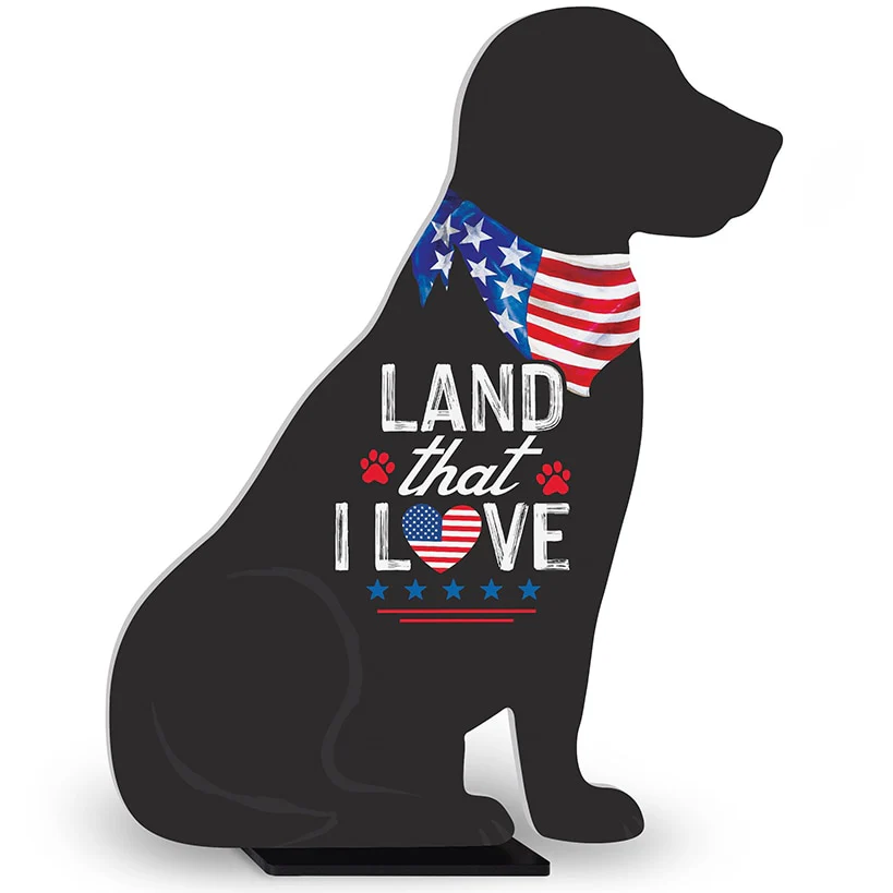 Americana Shape Porch Sign - Image 5