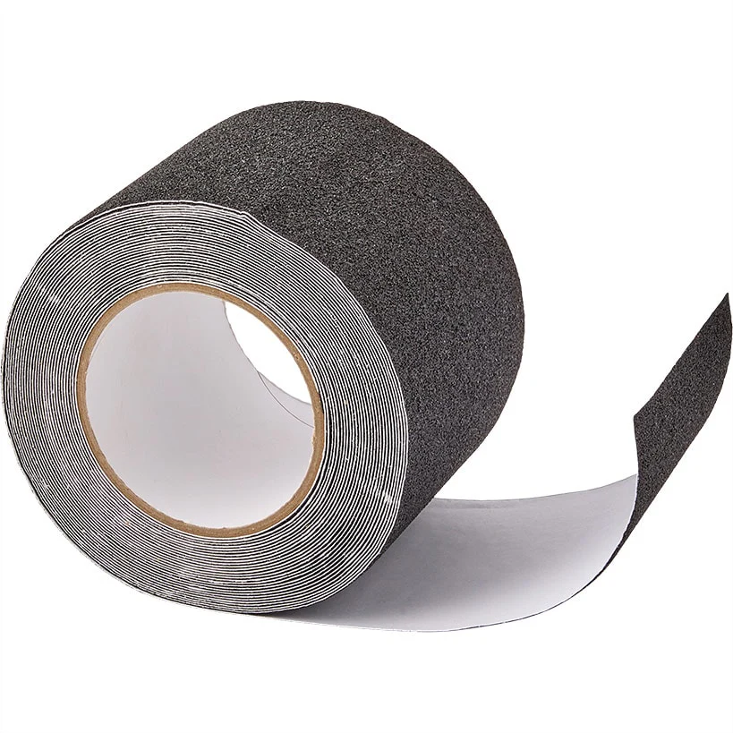 Anti-Slip 80 Grit Tape For Stairs Sidewalk 4" x 32' Indoor Outdoor - Image 3