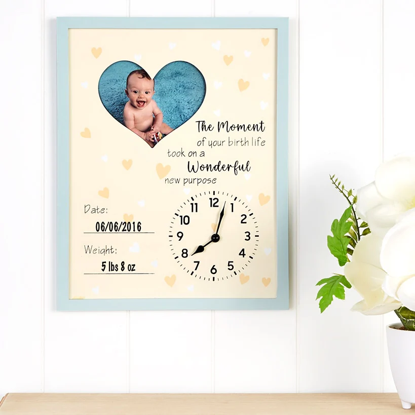 Baby Is Born Frame - Custom Newborn Keepsake - Image 2
