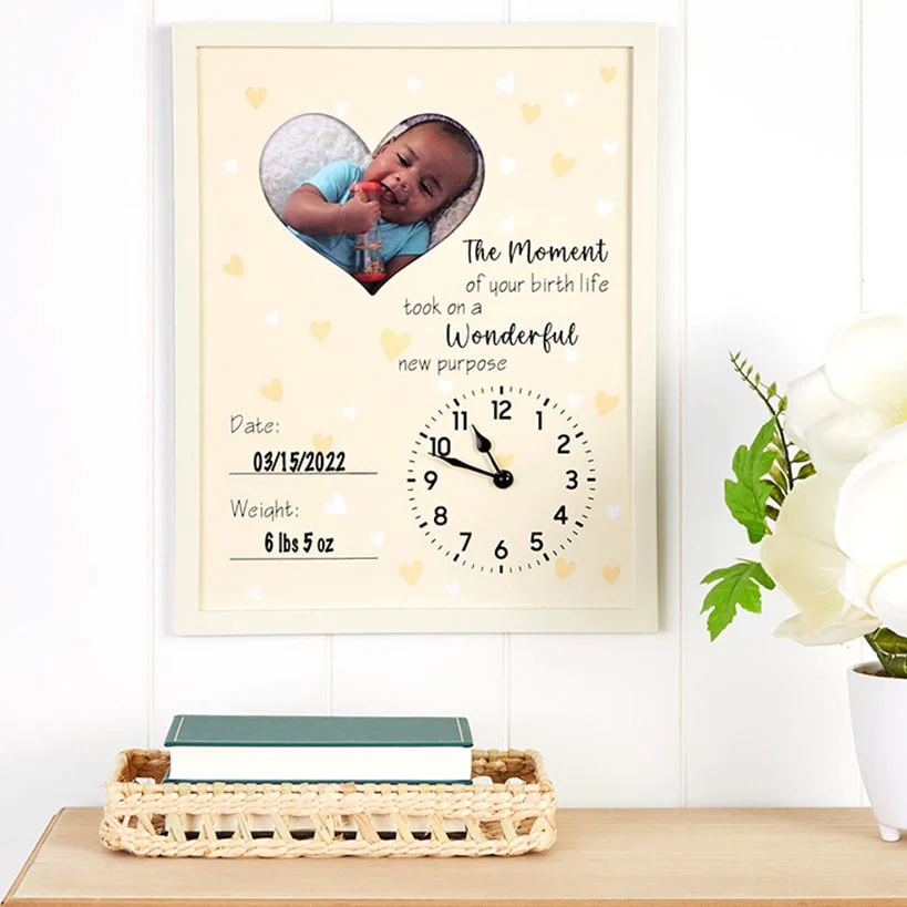 Baby Is Born Frame - Custom Newborn Keepsake - Image 4