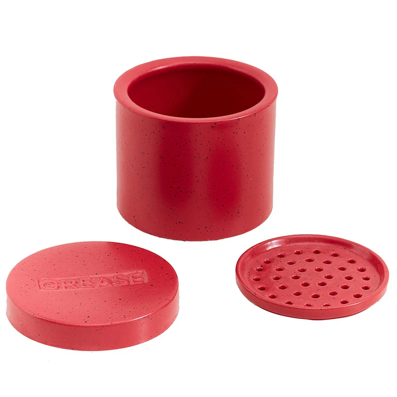 Bacon Grease Storage Container with Strainer - Image 4