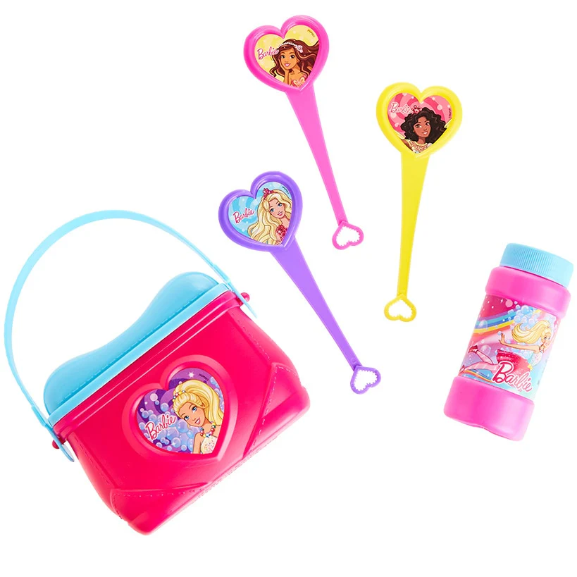 Barbie™ Bubble Purse - Summer Fun Set with 3 Wands and Bubble Solution - Image 3