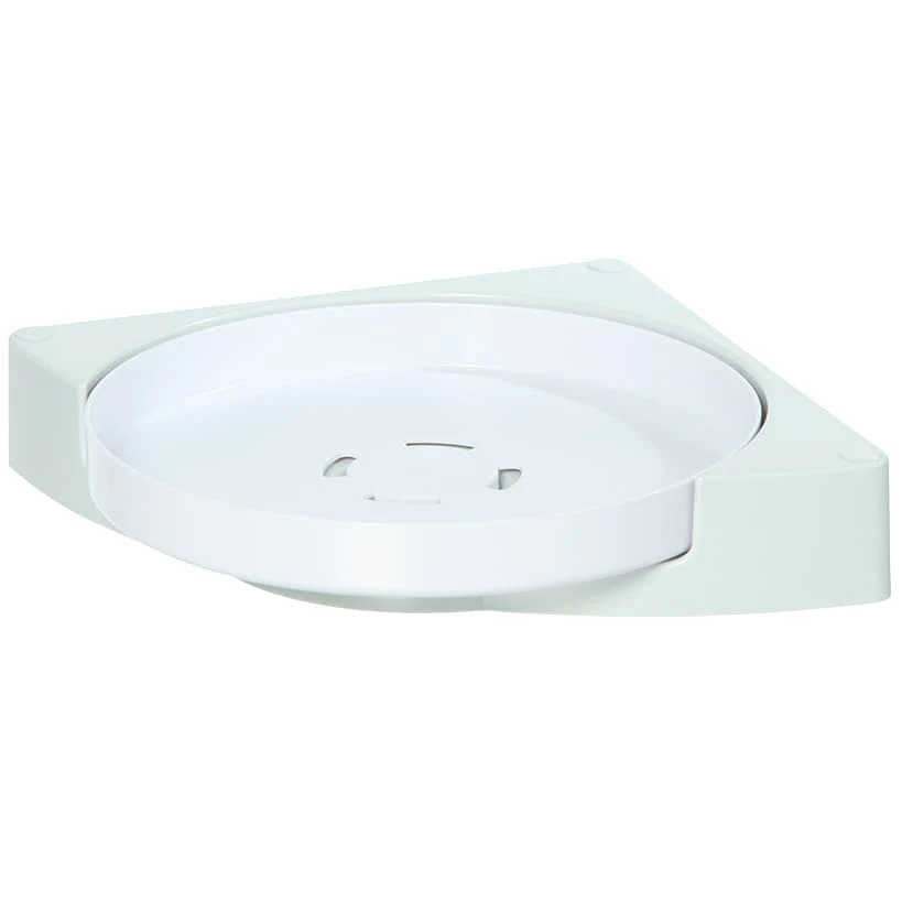 Bathroom Corner Shower Shelf - Rotates 360° - Image 4