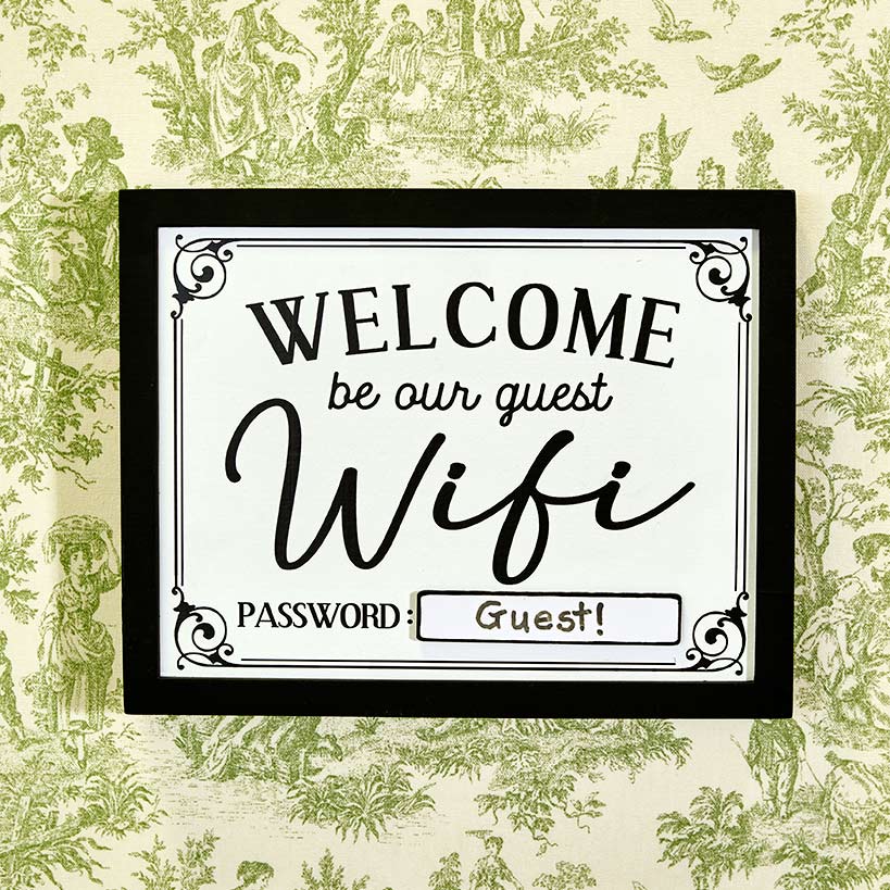Be Our Guest and WIFI Password Collection - Image 3