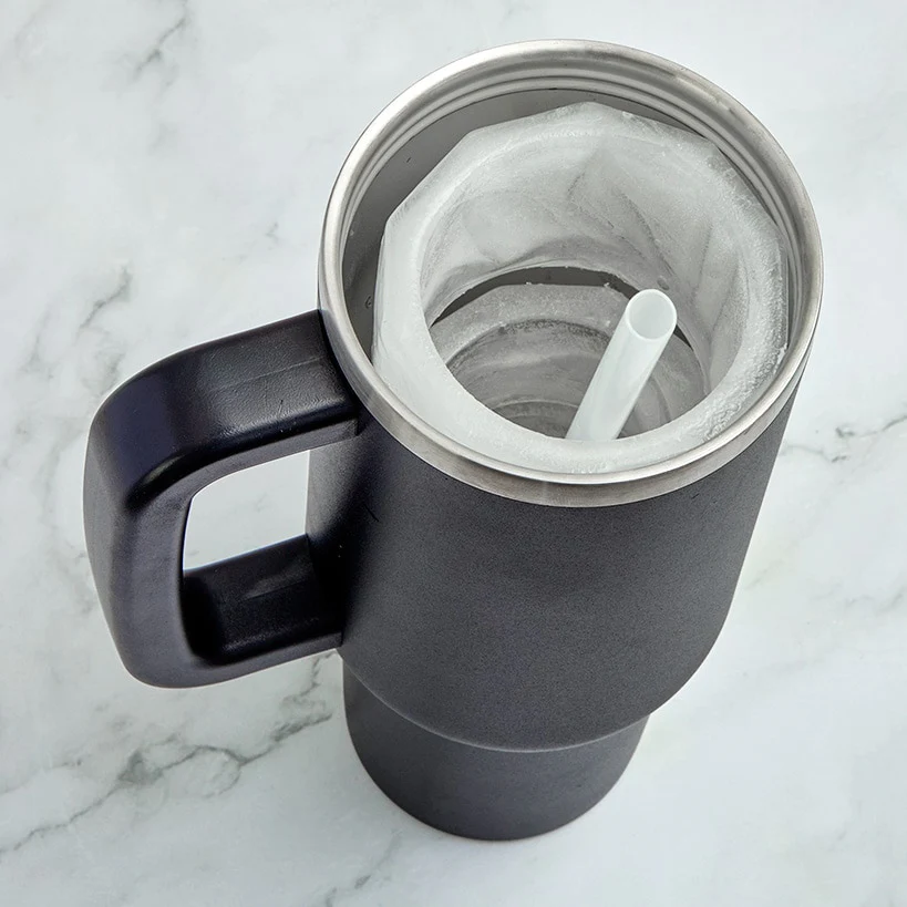 Black Insulated Tumbler - 40-oz. - Image 3
