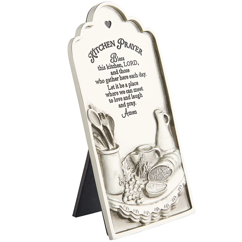 Bless This Kitchen Religious Decor - Pie Plate or Kitchen Prayer Plaque - Image 4