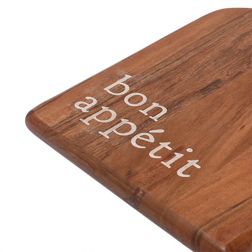Bon Appetit Rectangle Acacia Wood Serving Board - Image 3