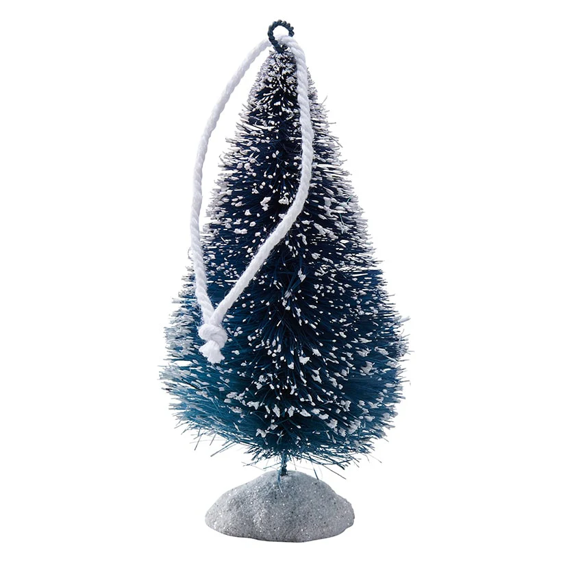 Bottlebrush Tree Ornaments Set of 2