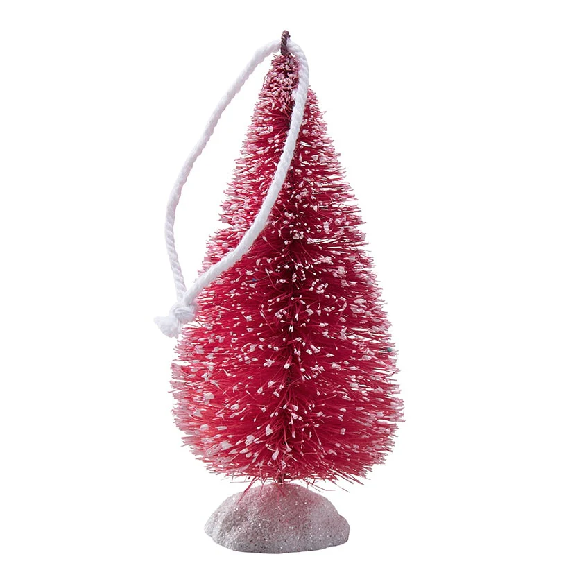 Bottlebrush Tree Ornaments Set of 2 - Image 2