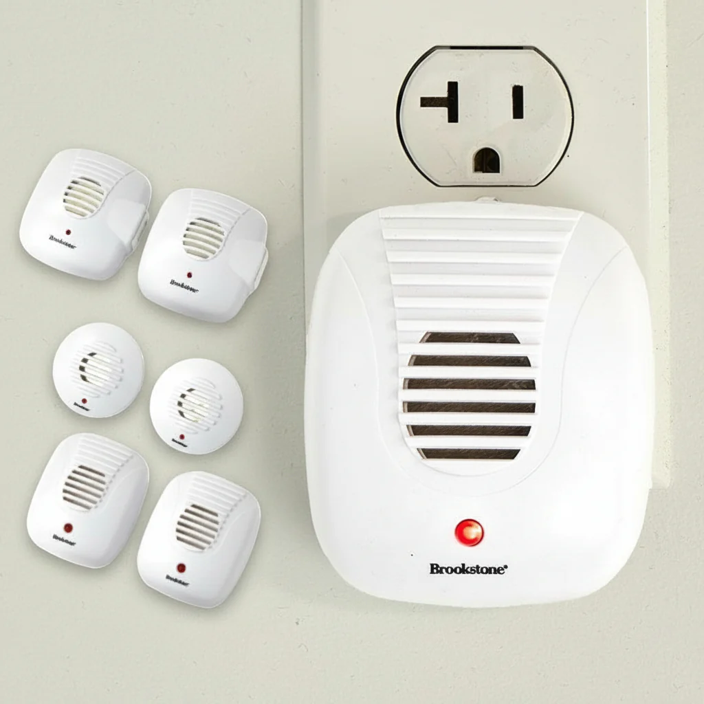 Brookstone® Ultrasonic Pest Repellers - Multi-Room, Plug-In, Set of 6