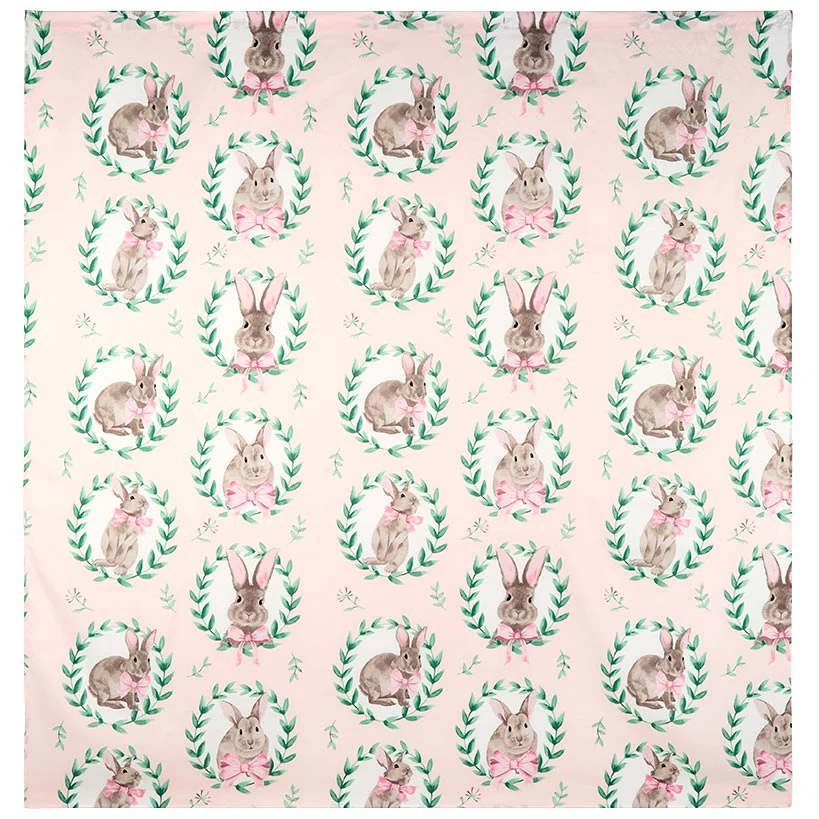 Bunnies and Bows Shower Curtain - Image 3