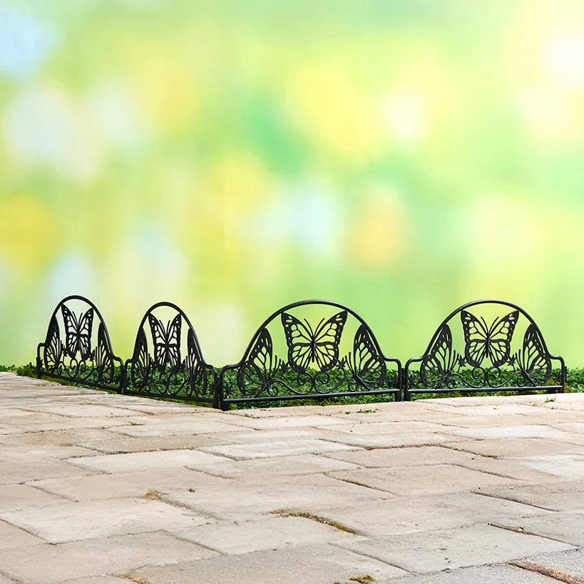 Butterfly Garden Border Fence Edging -Set of 4 - Image 3