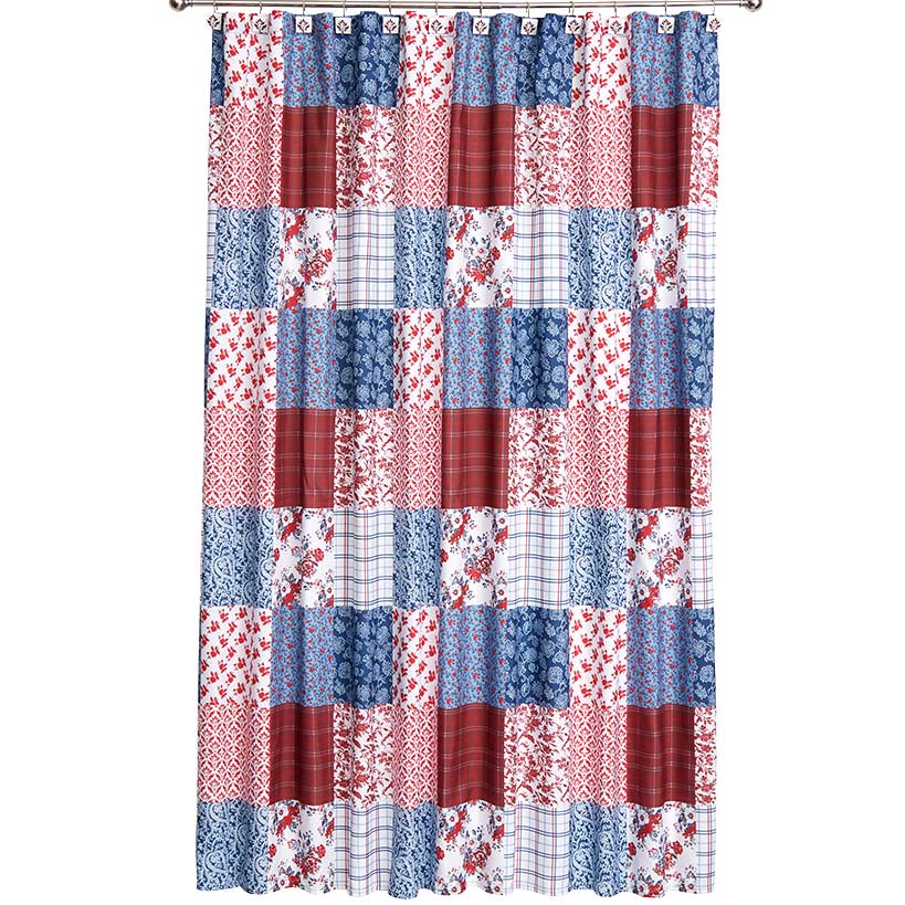 Callisi Americana Shower Curtain, Rug, Hand Towels, Valance, or Hooks - Image 4