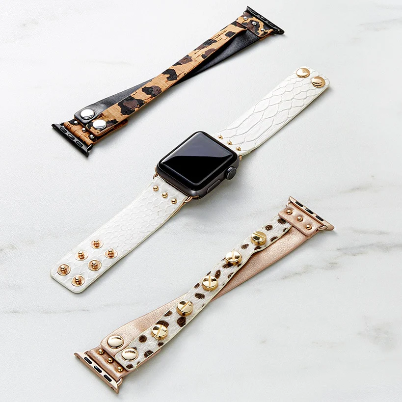 Cheetah or Snake Watchband for Apple Watch®