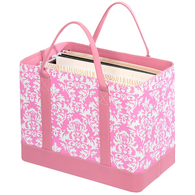 Chic Portable File Organizer Tote for Office - Image 7
