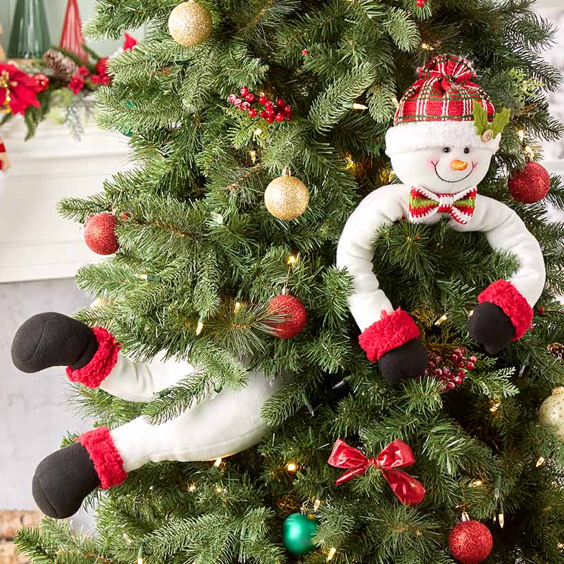 Christmas In-the-Tree Character Plush Decor - Image 3