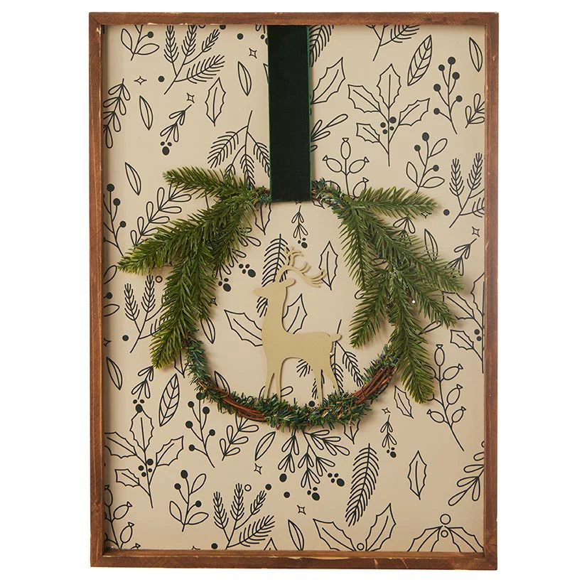 Christmas Pine Wall Hanging - Image 2