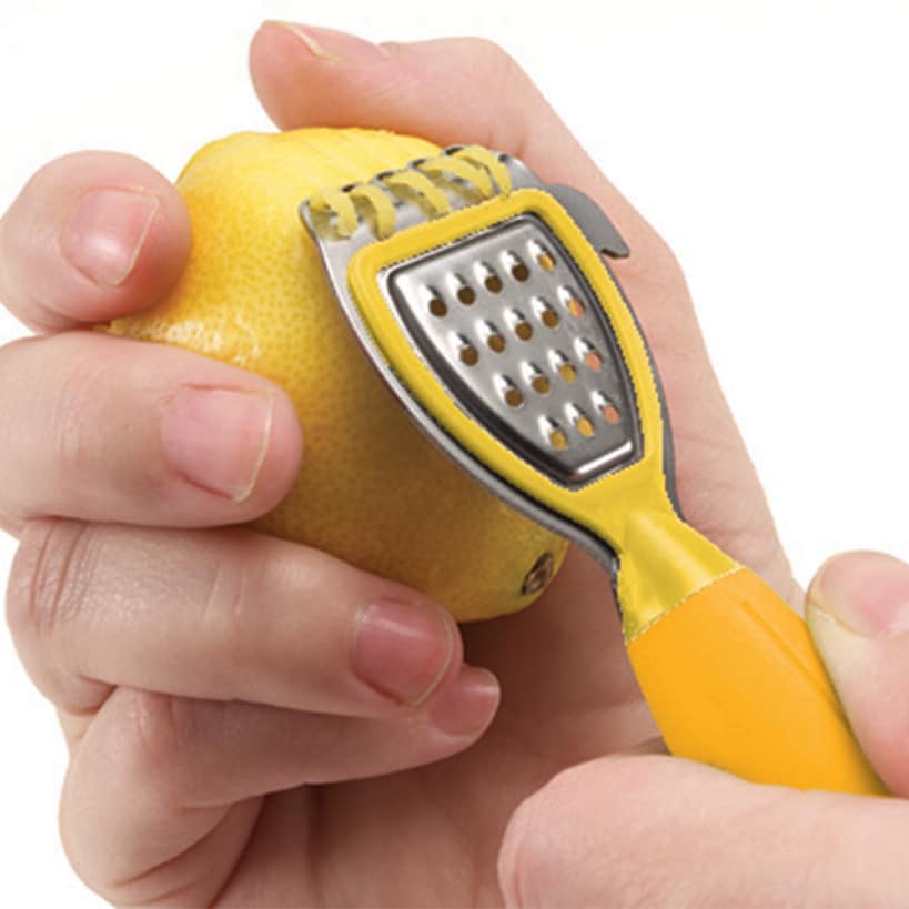 Citrus Kitchen 4-in-1 Tool - Zester, Peeler, Garnisher, Reamer - Image 4