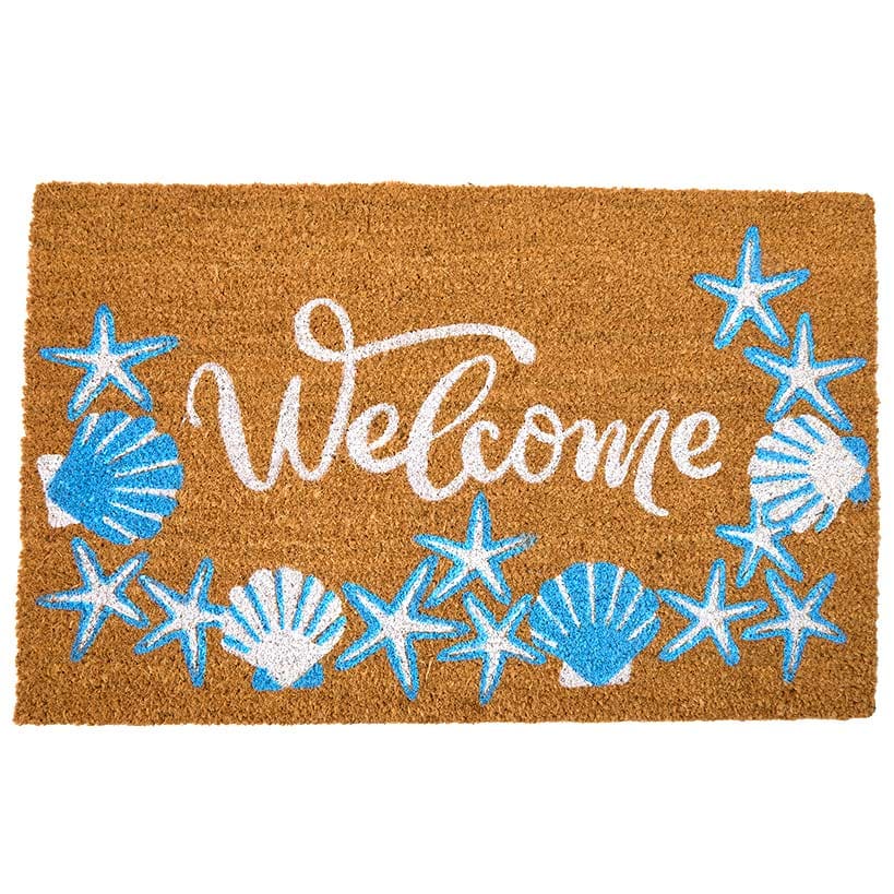 Coastal Themed Coir Outdoor Doormat - Image 4