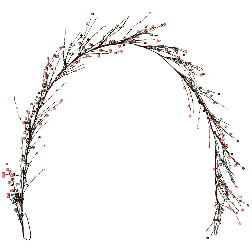 Colorful Country Berry Wreath, Garland or LED Candle - Image 13