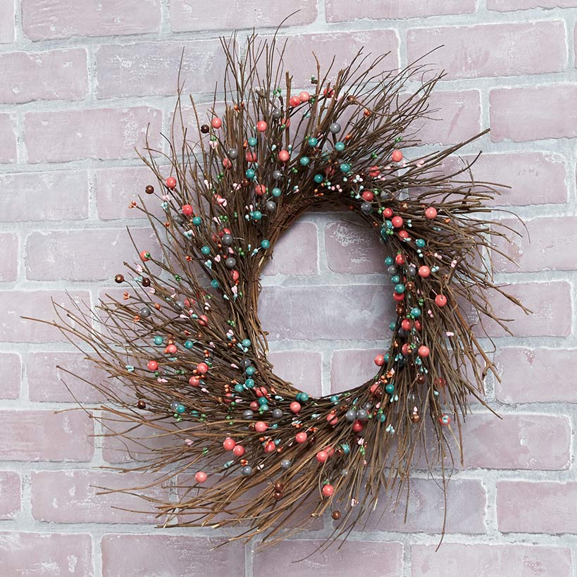 Colorful Country Berry Wreath, Garland or LED Candle - Image 3