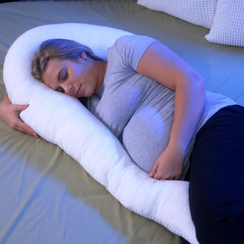 Contour® Comfort Swan Body Pillow Cozy Support for Side Sleepers - Image 2