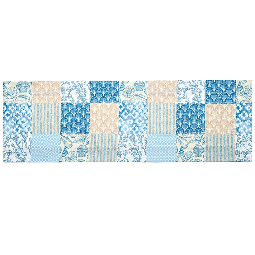 Coral Patch Shower Curtain, Bath Rug, Hand Towels, Valance, or Hooks - Image 3