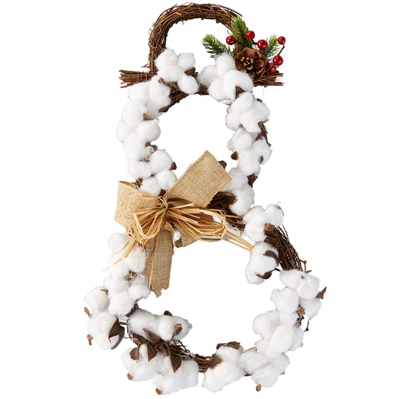 Country Cotton Boll Decor - Image 12