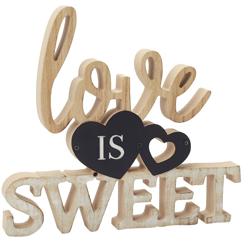 Country Sentiment Word Block Sign - Image 5