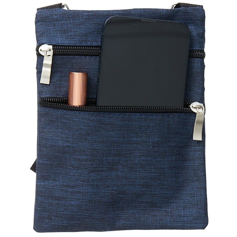 Crossbody Purse Denim Look - Image 4