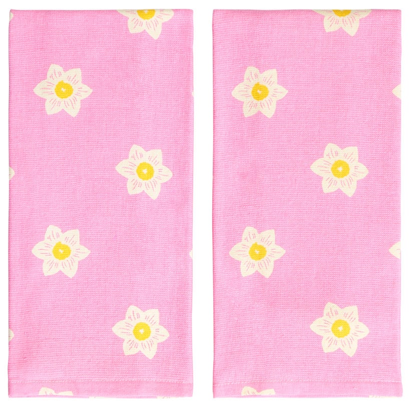Daffodil Gnomes Shower Curtain, Rug, Hand Towels, Valance, or Hooks - Image 8