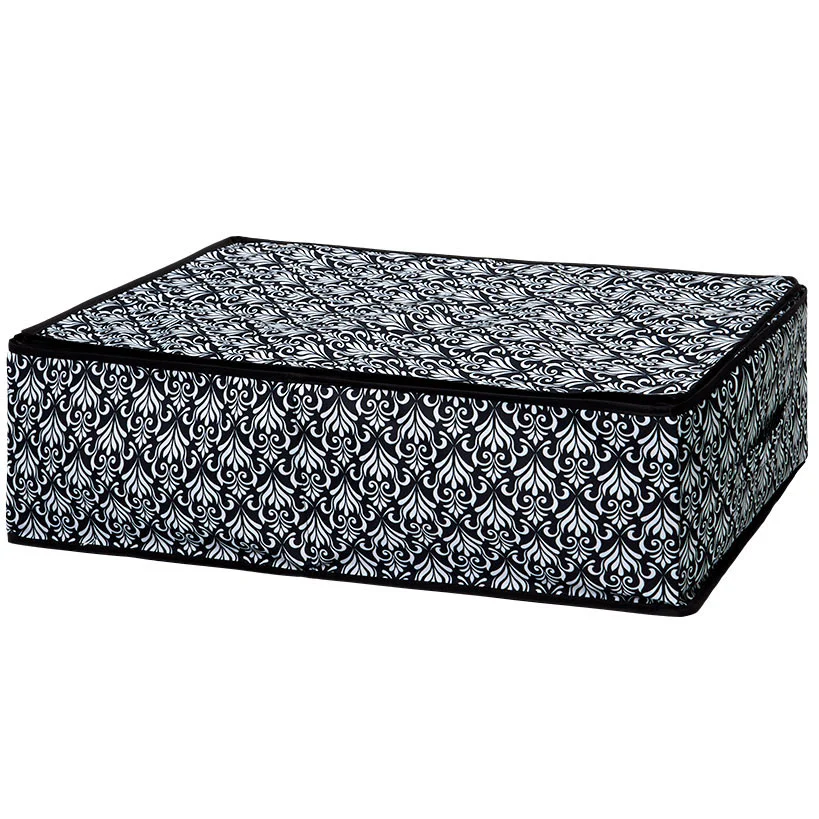 Damask Bedroom or Closet Storage Bin Organizer - Image 7