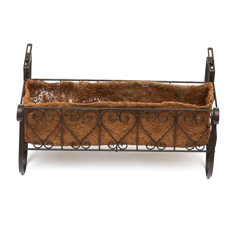 Decorative Fence and Rail Planters for Outdoor Flowers - Image 5